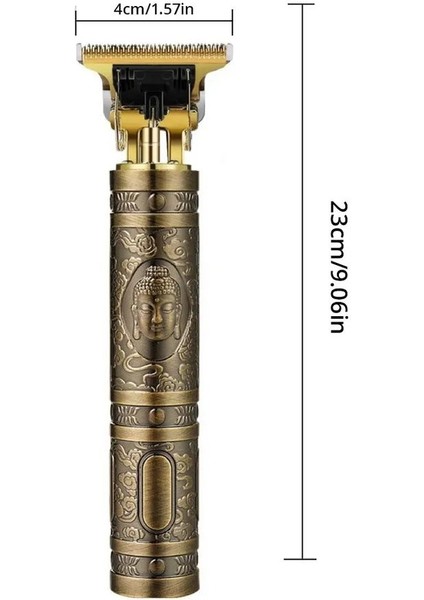 Erkekler Için Saç Kesimi Jilet Şarj Edilebilir Kesme Makinesi Tıraş Makinesi Yetişkin Elektrikli Vintage Clipperrazor Ev USB Şarj Berber Dükkanı Siyah Ejderha (Yurt Dışından) fırsatları