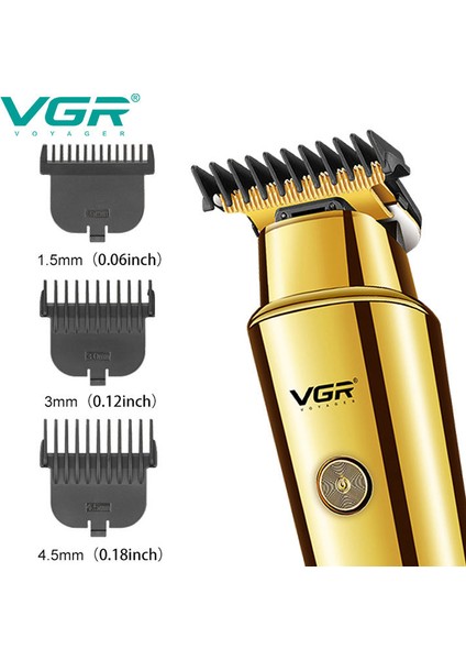 Arcom Vgr V-947 Saç Düzeltici Şarj Edilebilir Giyotin Profesyonel Saç Kesimi Makinesi Erkekler Için Ayarlanabilir Saç Kesimi Makinesi Giyotin (Yurt Dışından)
