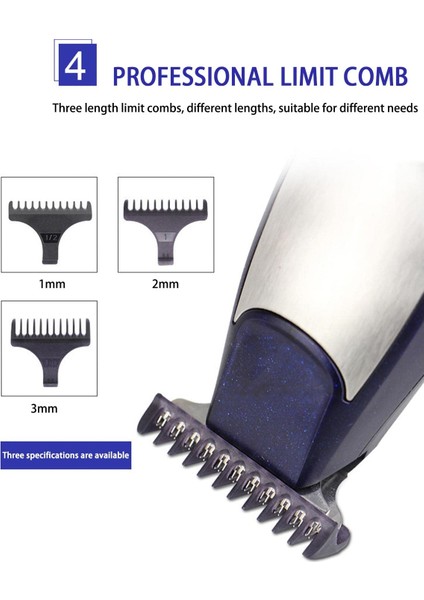 KM-5021 Akülü Saç Kesme Giyotin Jilet Erkekler Için Elektrikli USB Şarj Edilebilir Tıraş Makinesi Saç Düzeltici Kesme Makinesi Saç Kesimi Kiti (Yurt Dışından) fırsatları