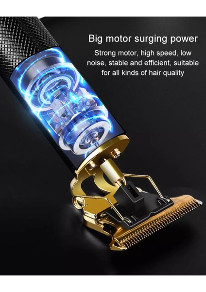 Profesyonel - Şarj Edilebilir Sakal Düzeltici ve Şekillendirici - T Blade Titanyum 0mm Kesim Kablosuz (Yurt Dışından) modelleri