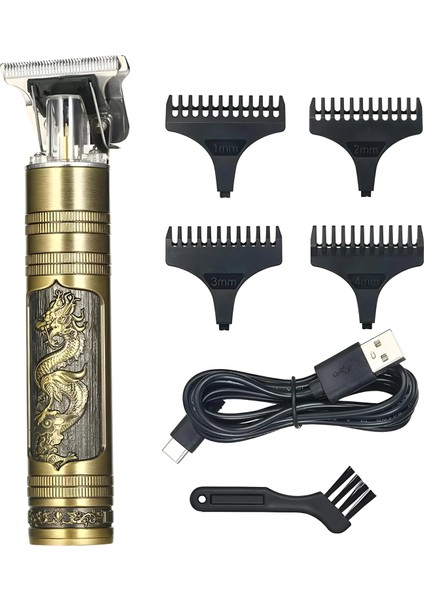 Şarj Edilebilir Golden Dragon Tasarım T9 Giyotin (Yurt Dışından)