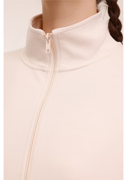 WL TESSA 18MS411 4PR Açık Bej Kadın Eşofman Üstü indirimleri