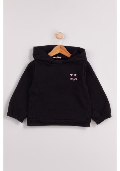 Kız Çocuk 2'li Paket Basic Sweatshirt