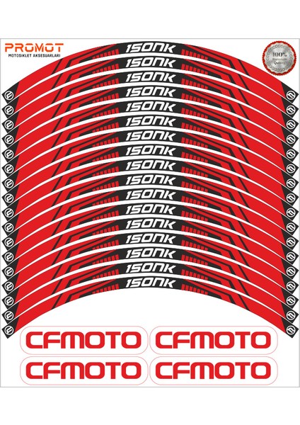 Cf Moto Nk 150 Jant Şeridi 2