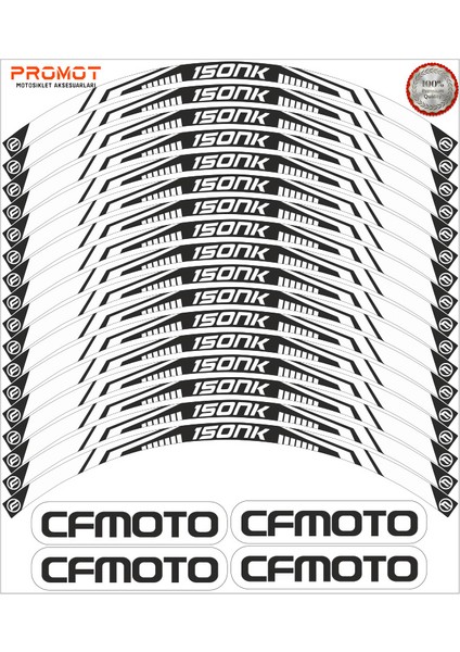 Cf Moto Nk 150 Jant Şeridi 3