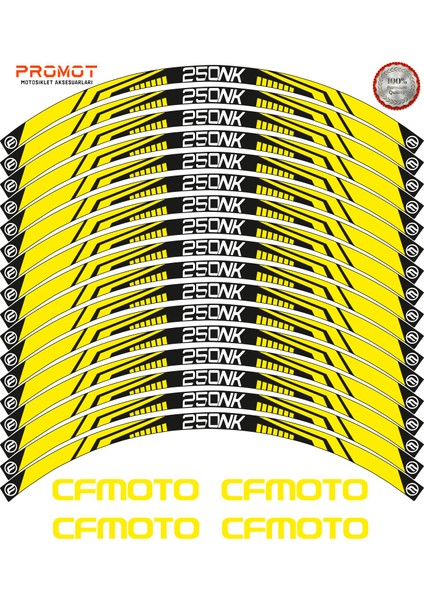 Cf Moto Nk 250 Jant Şeridi 6