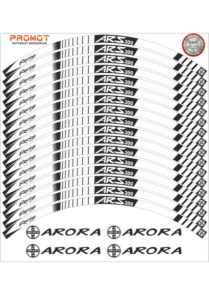 Arora Ars 200 Jant Şeridi 2