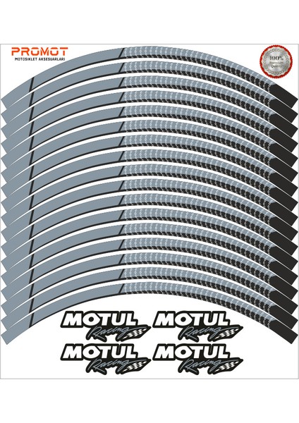 Motul Tasarımlı Jant Şeridi 3