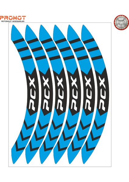 Honda Pcx Uyumlu Jant Şeridi 11