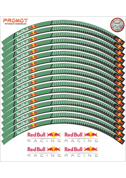 Redbull Tasarımlı Jant Şeridi 7
