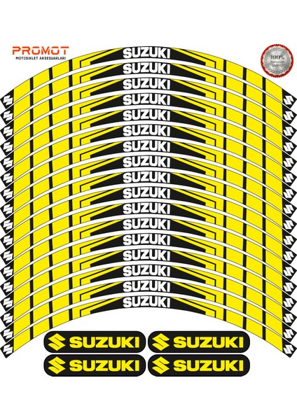 Suzukı Uyumlu Jant Şeridi 5