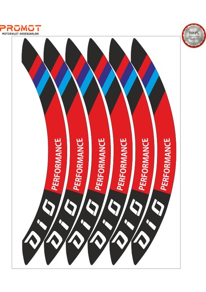 Honda Dio Uyumlu Jant Şeridi 3