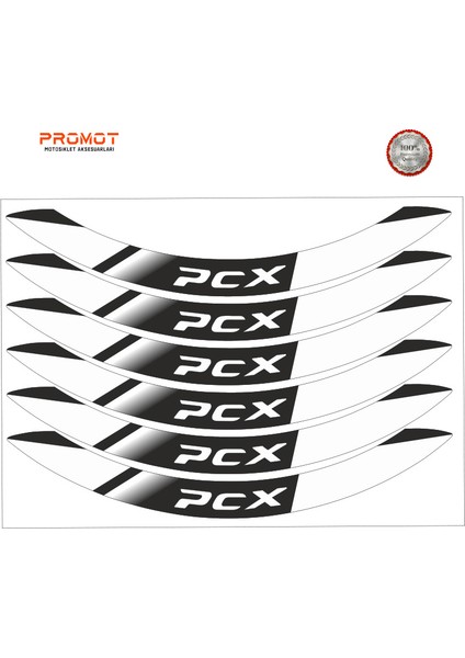 Honda Pcx Uyumlu Jant Şeridi 5