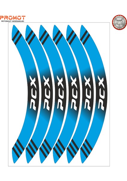 Honda Pcx Uyumlu Jant Şeridi 8
