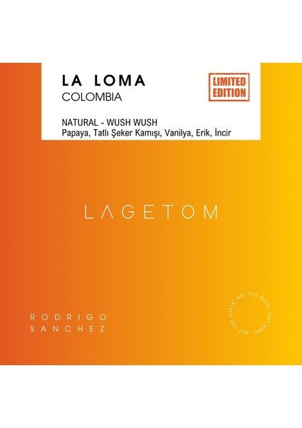 Kolombiya - La Loma modelleri