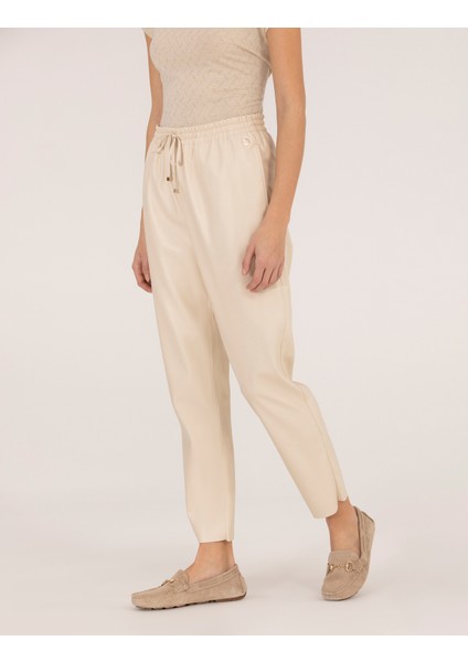 Kadın Krem Carrot Fit Pantolon 50263163-VR071 fiyatları