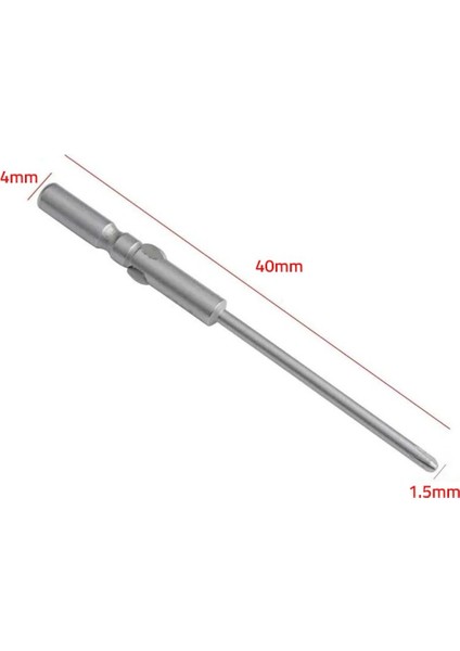 Klt-3c Elektrikli Tornavida Için 10LU Uç Seti 4mm x 40MM x 1.5mm modelleri