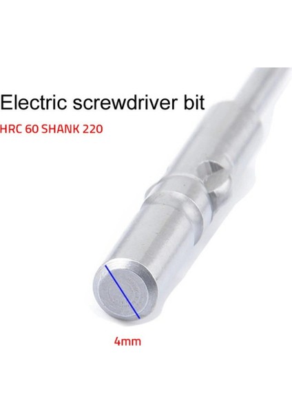 Klt-3c Elektrikli Tornavida Için 10LU Uç Seti 4mm x 40MM x 1.5mm fırsatları
