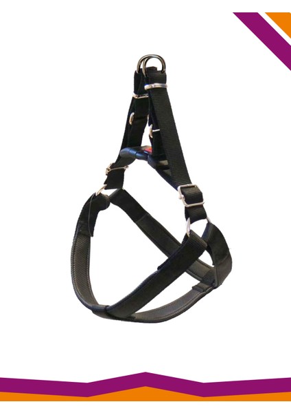 Yumuşak Dokulu Köpek Göğüs Tasması Konforlu Ayarlanabilir