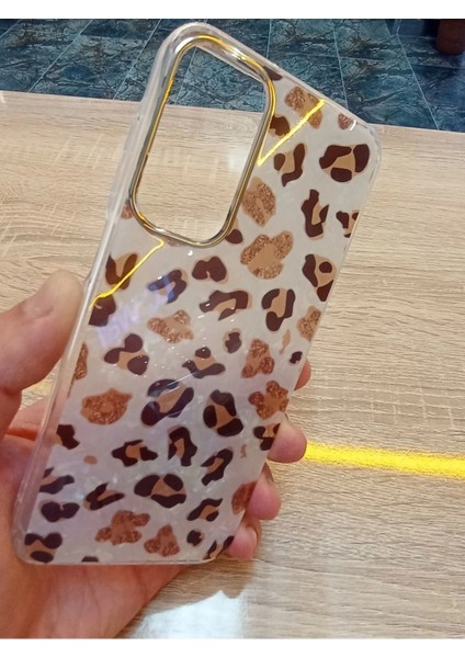 Samsung Galaxy A25 Leopar Desen Hologramlı Kılıf Darbe Korumalı Kapak fiyatları