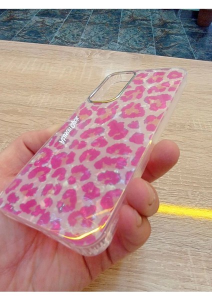 Samsung Galaxy A25 Leopar Desen Hologramlı Kılıf Darbe Korumalı Kapak fiyatları