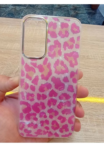 Samsung Galaxy A25 Leopar Desen Hologramlı Kılıf Darbe Korumalı Kapak modelleri