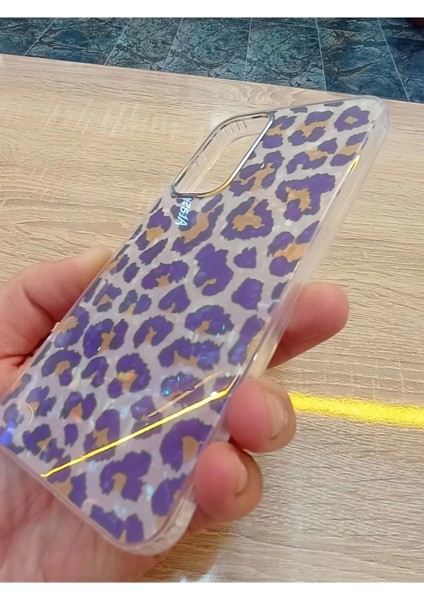 Samsung Galaxy A35 Leopar Desen Hologramlı Kılıf Darbe Korumalı Kapak fırsatları
