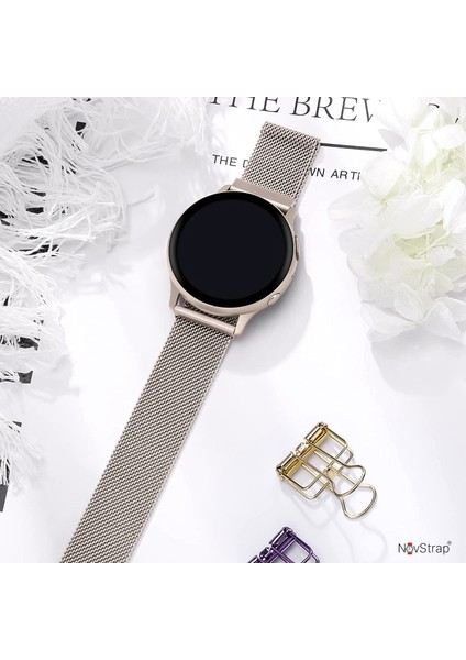 Samsung Galaxy Watch 7 Fe 4 5 Pro 6 Classic 40 42 43 44 45 46 47 Mm Uyumlu Kordon Metal Hasır 20mm fiyatları