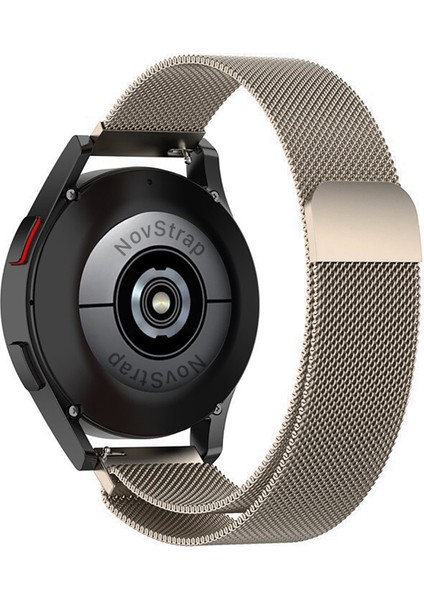 Samsung Galaxy Watch 7 Fe 4 5 Pro 6 Classic 40 42 43 44 45 46 47 Mm Uyumlu Kordon Metal Hasır 20mm indirimleri