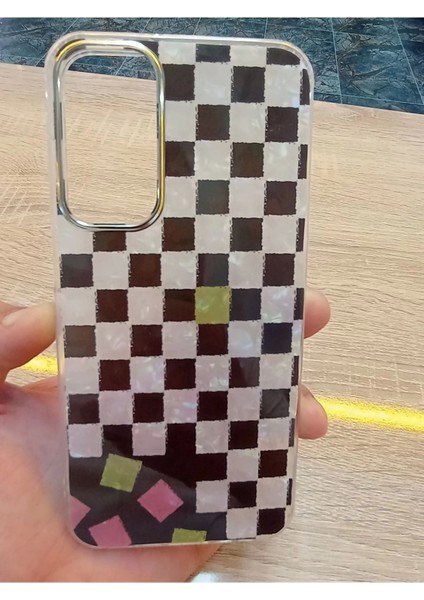 Samsung Galaxy A15 Leopar Desen Hologramlı Kılıf Darbe Korumalı Kapak