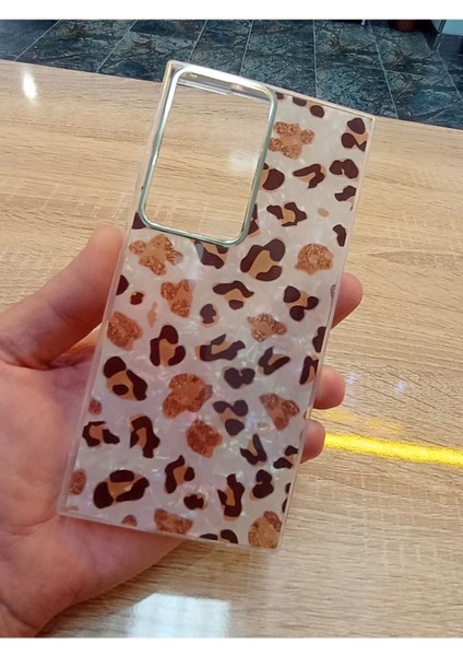 Samsung Galaxy S23 Ultra Leopar Desen Hologramlı Kılıf Darbe Korumalı Kapak indirimleri