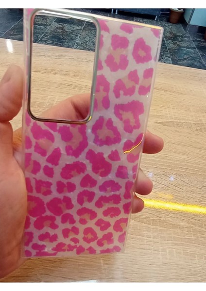Samsung Galaxy S23 Ultra Leopar Desen Hologramlı Kılıf Darbe Korumalı Kapak indirimleri