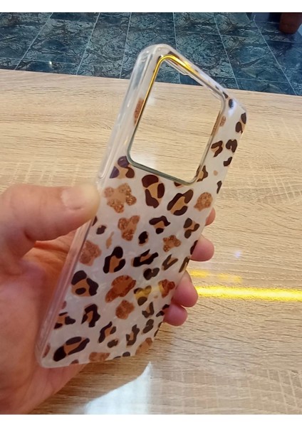 Xiaomi Redmi Note 13 Pro 5g Leopar Desen Hologramlı Kılıf Darbe Korumalı Kapak fiyatları