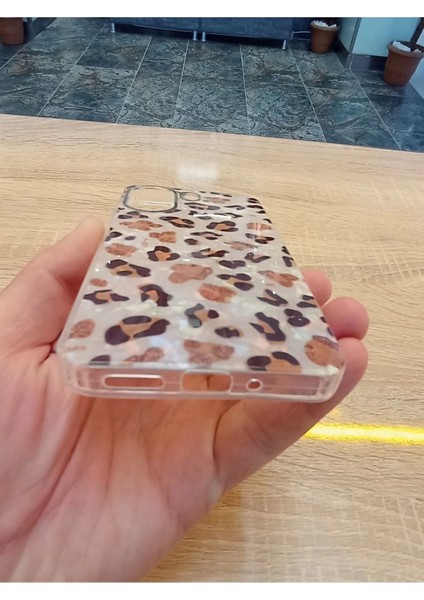 Xiaomi Redmi 13C 4g Leopar Desen Hologramlı Kılıf Darbe Korumalı Kapak fiyatları