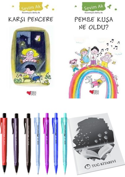 Pembe Kuşa Ne Oldu? ve Karşı Pencere 2'li Set + Hediyeli