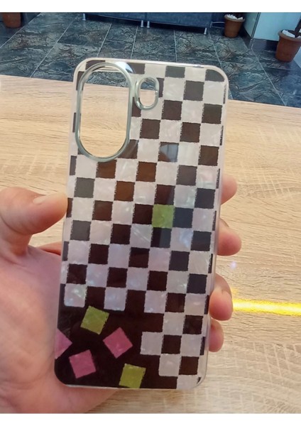 Xiaomi Redmi 13C 4g Leopar Desen Hologramlı Kılıf Darbe Korumalı Kapak