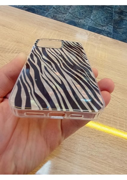 Apple iPhone 13 Pro Leopar Desen Hologramlı Kılıf Darbe Korumalı Kapak fırsatları