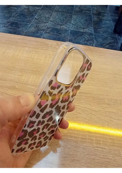 Apple iPhone 13 Pro Leopar Desen Hologramlı Kılıf Darbe Korumalı Kapak fiyatları
