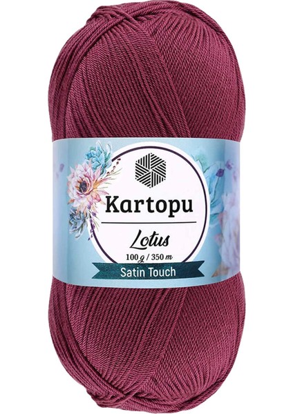 1 Adet Lotus Bikini Büstiyer Bluz Örgü ipi K756 Begonvil