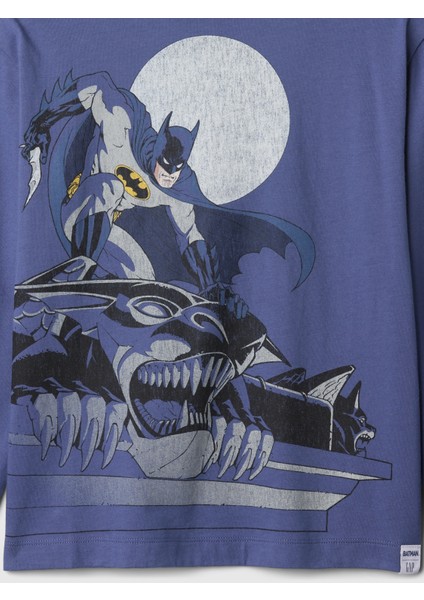 Erkek Çocuk Mavi Dc™ Batman Grafikli T-Shirt fiyatları