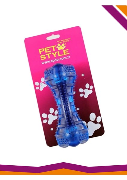 Yumuşak Dolgu Kemik Köpek Diş Kaşıma Oyuncağı