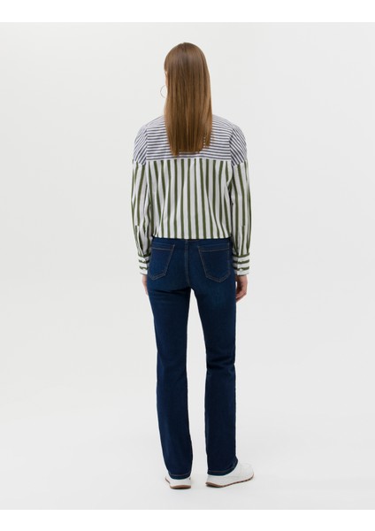 Kadın Koyu Indigo Slim Strong Jean Pantolon 50262570-VR089 fırsatları