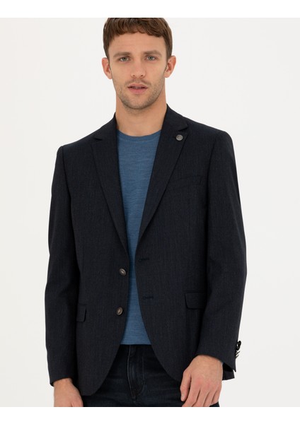 Erkek Lacivert Ekstra Slim Fit Blazer Ceket 50274820-VR033 modelleri