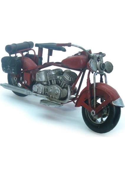 Dekoratif Metal Motosiklet Vintage Biblo Dekoratif Hediyelik