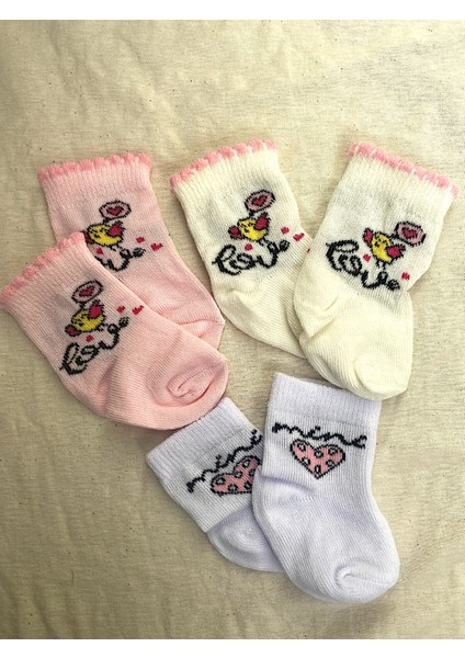 Life Home Collection Milays Baby Kids Kız Bebek Pamuklu Çorap 0-3 Ay fiyatları