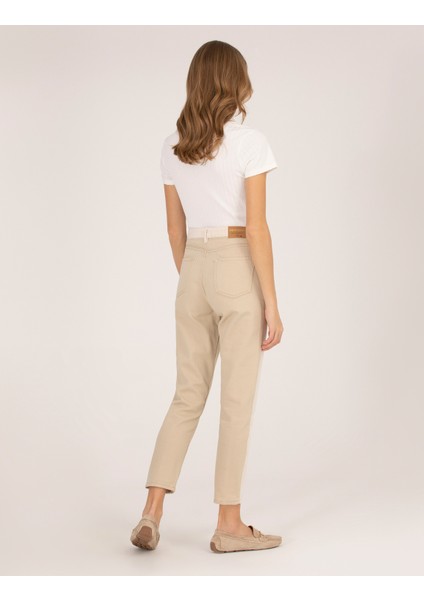 Kadın Bej Jean Pantolon 50266498-VR011 fırsatları