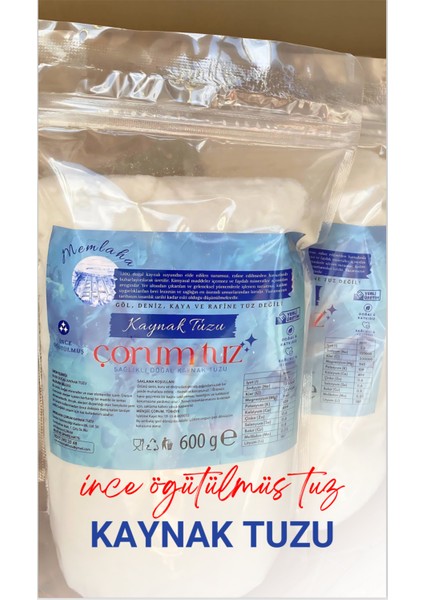 Doğal Çorum Tuz 1200 gr modelleri