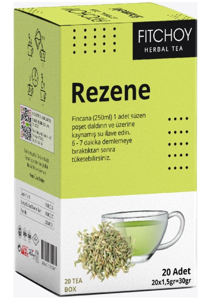 Rezene Çayı 20 Adet