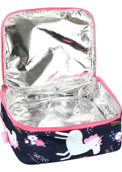Lisanslı Unicorn Ilkokul Çantası 3'lü Set Çanta + Termal Beslenme + Kalemlik indirimleri