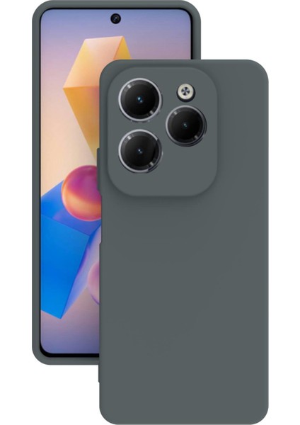 Infinix Hot 40 Kılıf Kamera Korumalı Silikon Rubber Arka Kapak